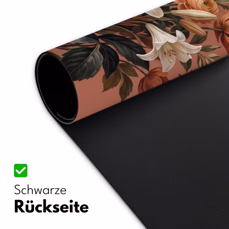 Boeket - Retro - Kleurrijk Muismat XXL klein -ysfeer2_duits