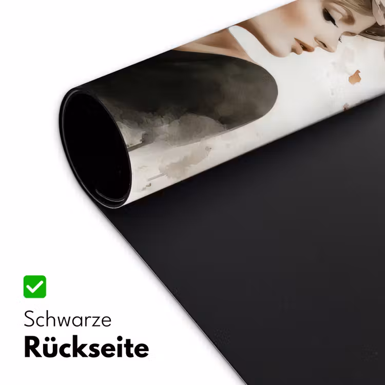 Bloesem - Portret - Gezicht Muismat XXL klein -ysfeer2_duits