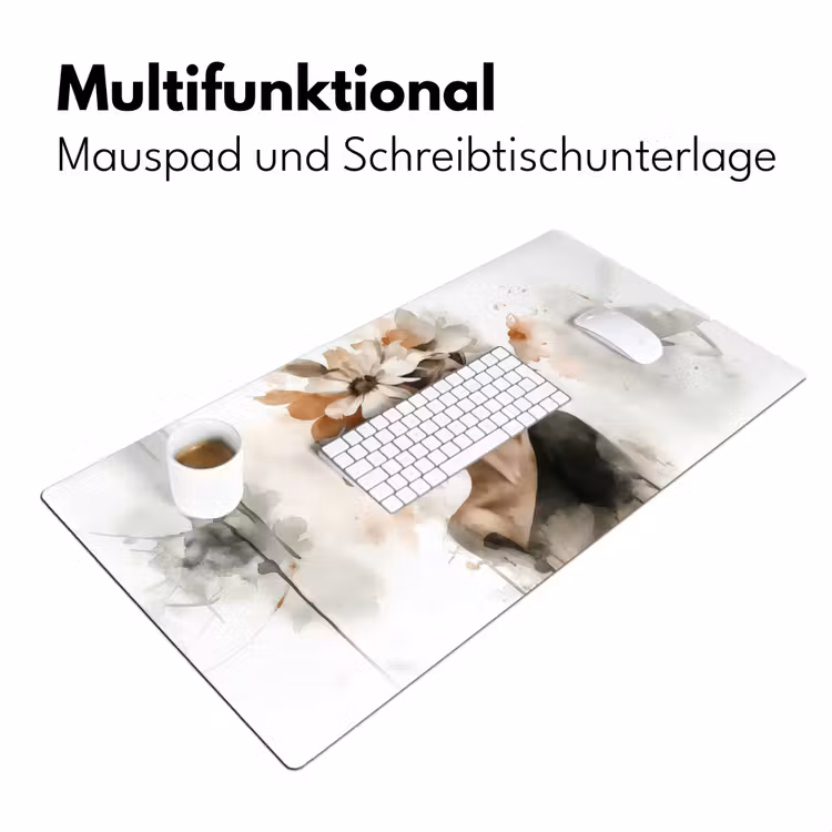 Bloesem - Portret - Gezicht Muismat XXL klein -ysfeer4_duits