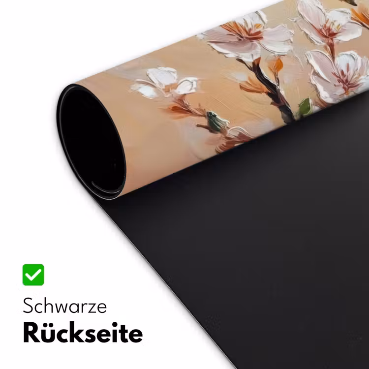 Bloesemtakken - Schilderachtig - Roze Muismat XXL klein -ysfeer2_duits