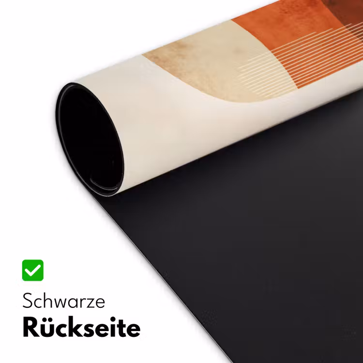 Bogen - Beige - Vormen Muismat XXL klein -ysfeer2_duits