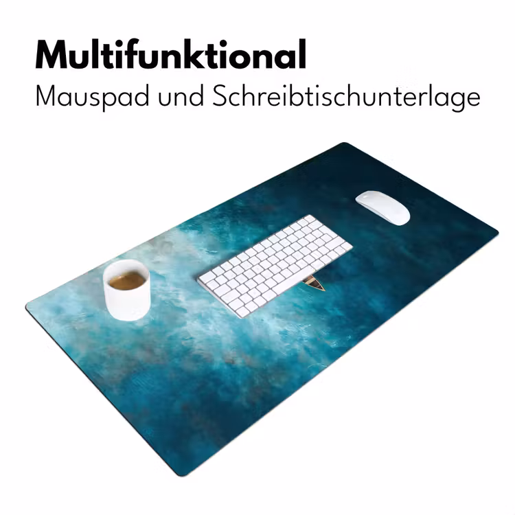 Bootje - Water - Blauw Muismat XXL klein -ysfeer4_duits
