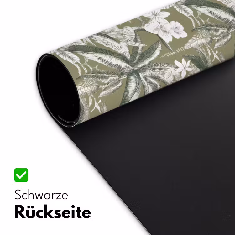 Botanisch - Bloemen - Groen Muismat XXL klein 681 -ysfeer2_duits