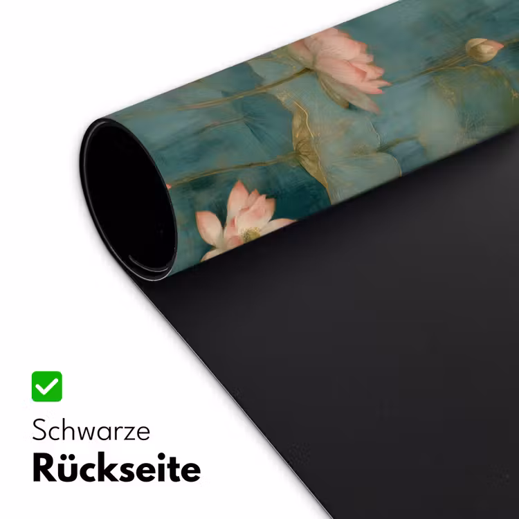 Botanisch - Bloemen - Roze Muismat XXL klein 681 -ysfeer2_duits