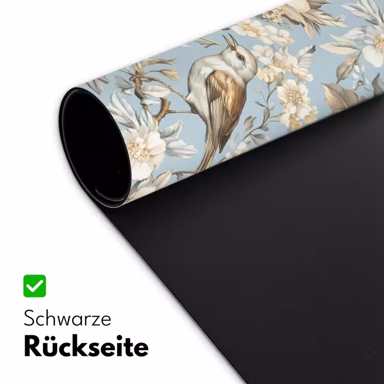 Botanisch - Zangvogel - Blauw Muismat XXL klein 681 -ysfeer2_duits