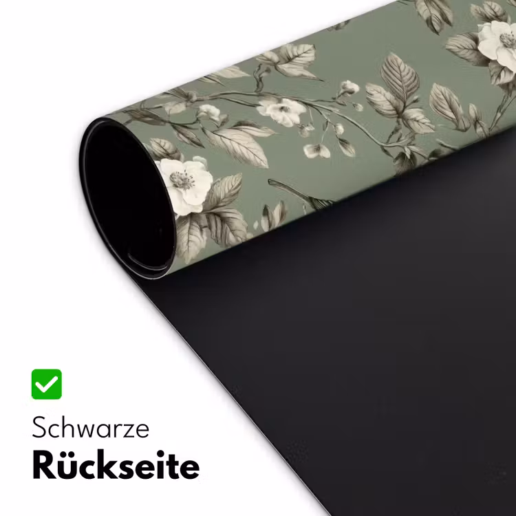 Botanisch - Vogels - Groen Muismat XXL klein 681 -ysfeer2_duits