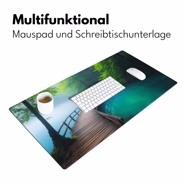 Brug - Water - Rivier - Bos Muismat XXL klein -ysfeer4_duits