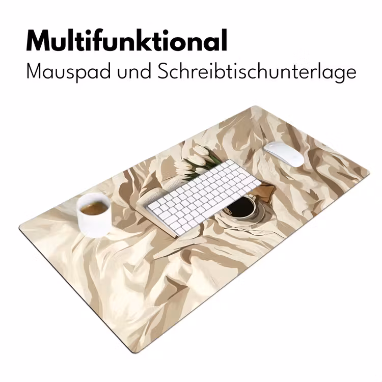 Boek - Illustratie - Tulpen - Koffie Muismat XXL klein -ysfeer4_duits