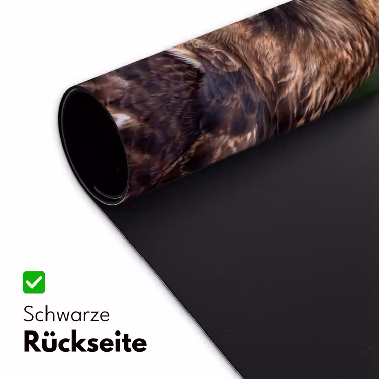 Buizerd - Roofvogel - Natuur - Bruin Muismat XXL klein -ysfeer2_duits