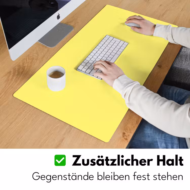 Buttery - Beige - Geel Muismat XXL klein 681 -ysfeer3_duits