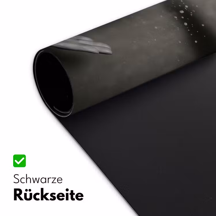 Champagnefles - Glas - Minimalistisch - Spetters Muismat XXL klein -ysfeer2_duits