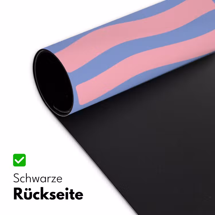 Chill - Roze - Blauw - Golvend Muismat XXL klein -ysfeer2_duits