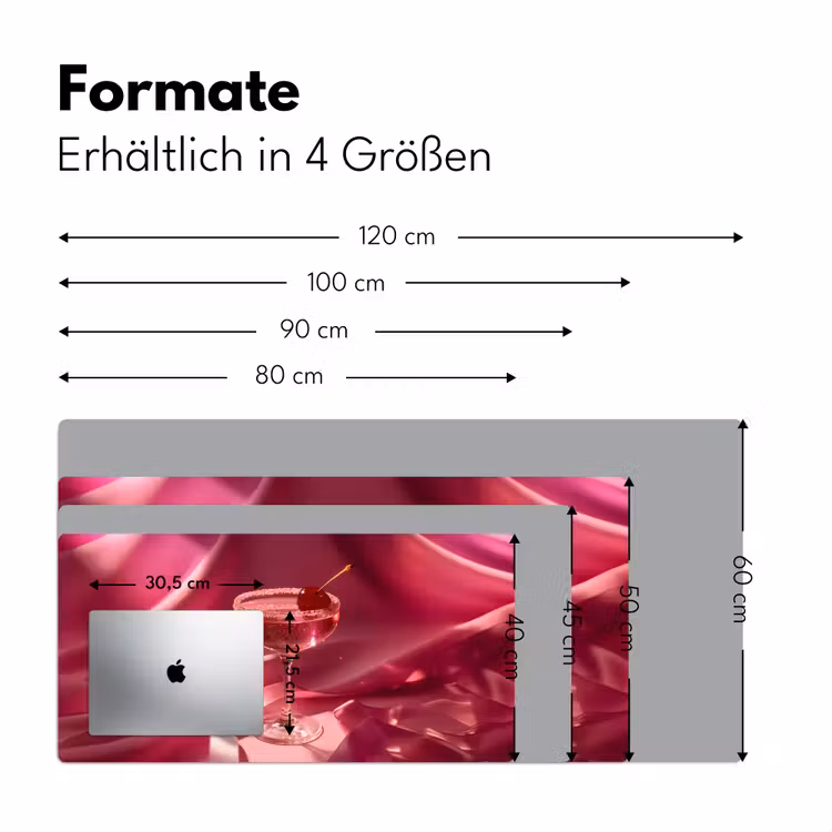 Cocktail - Pink - Luxe Muismat XXL klein -ysfeer5_duits