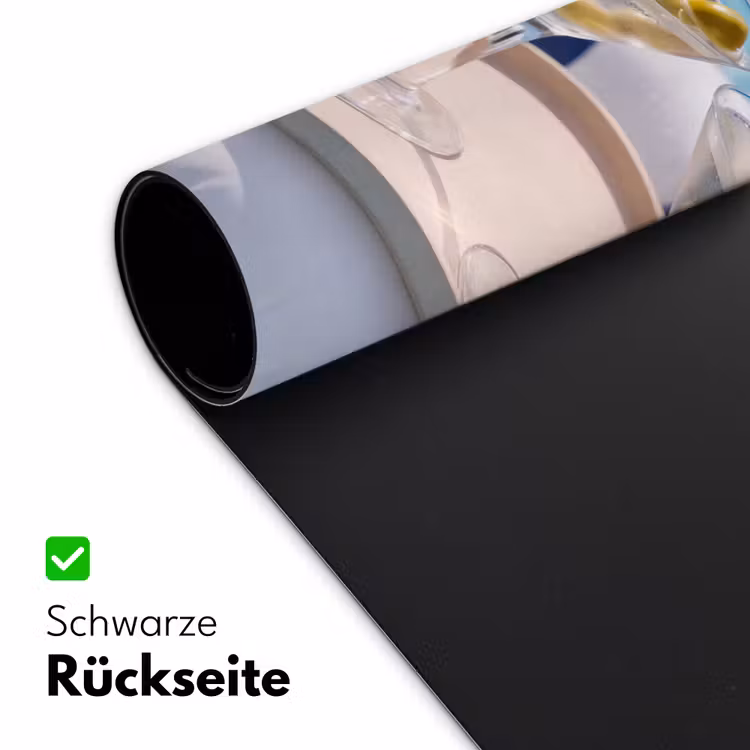 Schreibtischunterlage - Cocktail – Schwimmbad – Sommer – Blau - Cocktail - Zwembad - Zomer - Blauw Muismat XXL klein