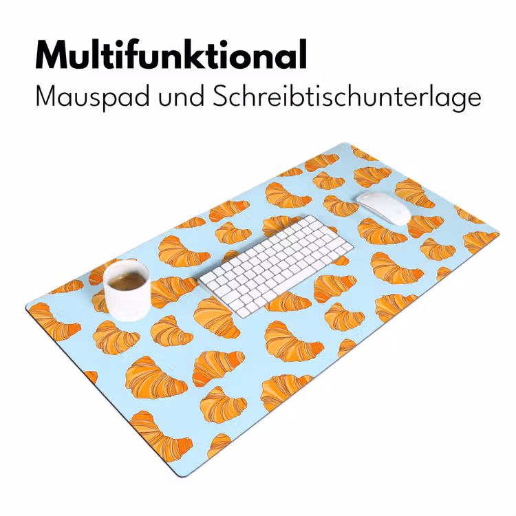Croissant - Speels - Blauw Muismat XXL klein 681 -ysfeer4_duits