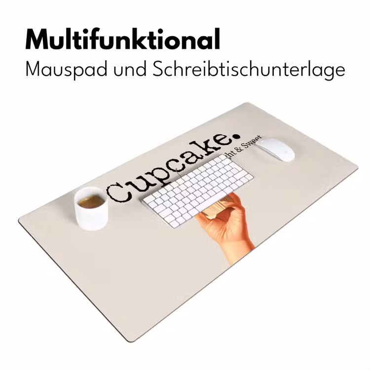 Cupcake - Zoet - Kers Muismat XXL klein -ysfeer4_duits