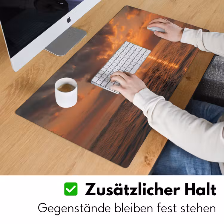 Dolfijnen - Zee - Realistisch Muismat XXL klein -ysfeer3_duits