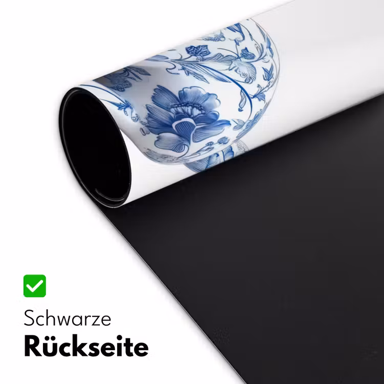 Delftsblauw - Haasje - Wit Muismat XXL klein -ysfeer2_duits