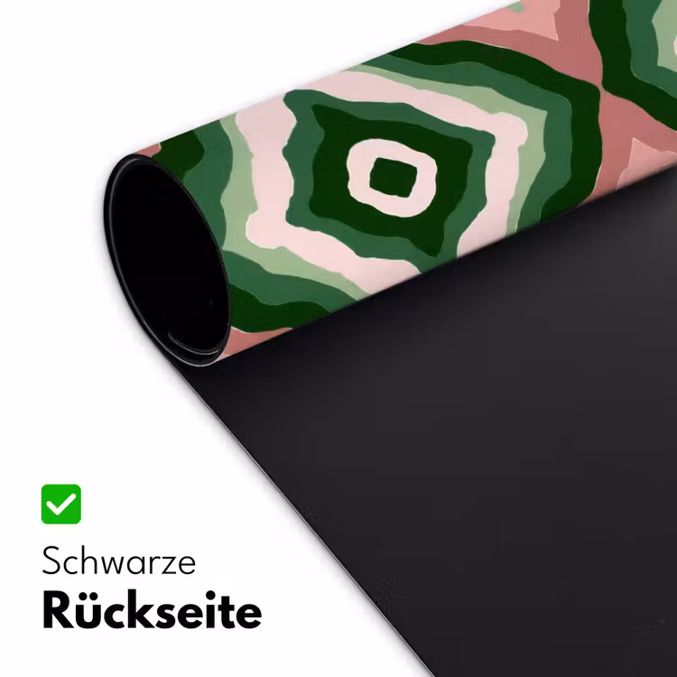 Ontwerp - Organisch - Kleurrijk Muismat XXL klein 681 -ysfeer2_duits