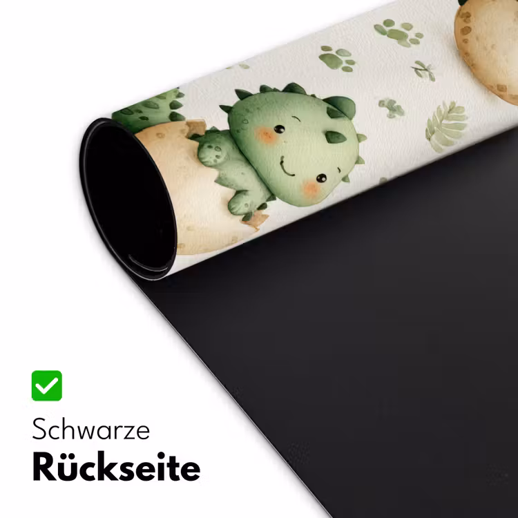 Dino - Eieren - Groen Muismat XXL klein 681 -ysfeer2_duits