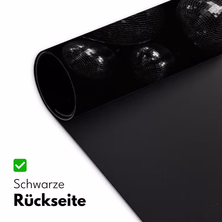 Discoballen - Minimalistisch - Zwart Muismat XXL klein -ysfeer2_duits