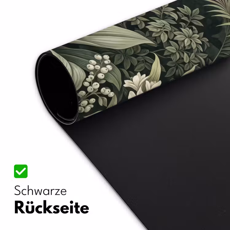 Jungle - Bladeren - Botanisch - Groen Muismat XXL klein -ysfeer2_duits