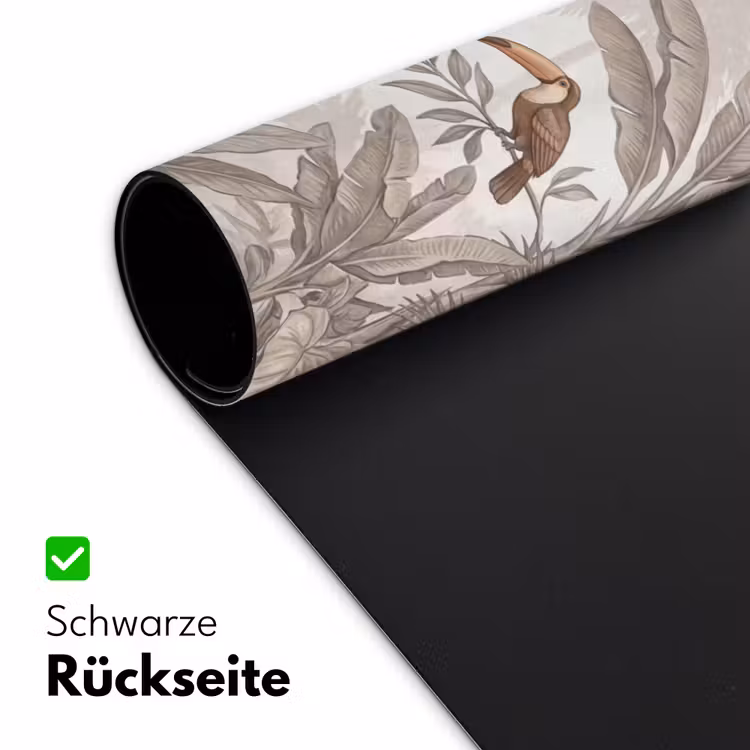 Jungle - Dieren - Palmbomen Muismat XXL klein -ysfeer2_duits
