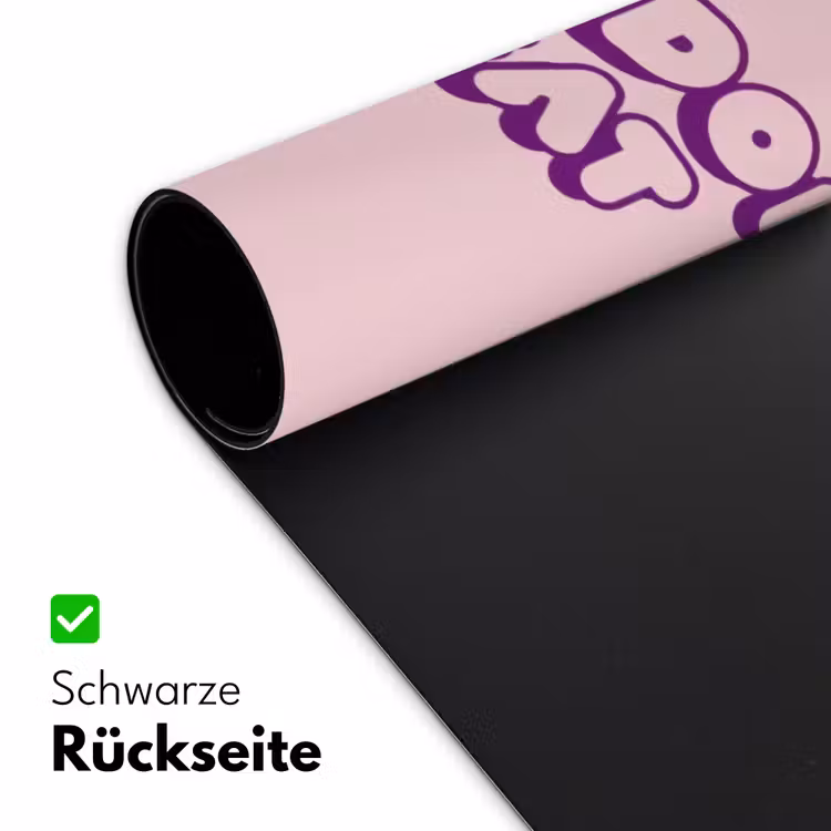You're doing great - roze - 3D Muismat XXL klein -ysfeer2_duits