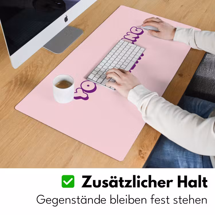 You're doing great - roze - 3D Muismat XXL klein -ysfeer3_duits