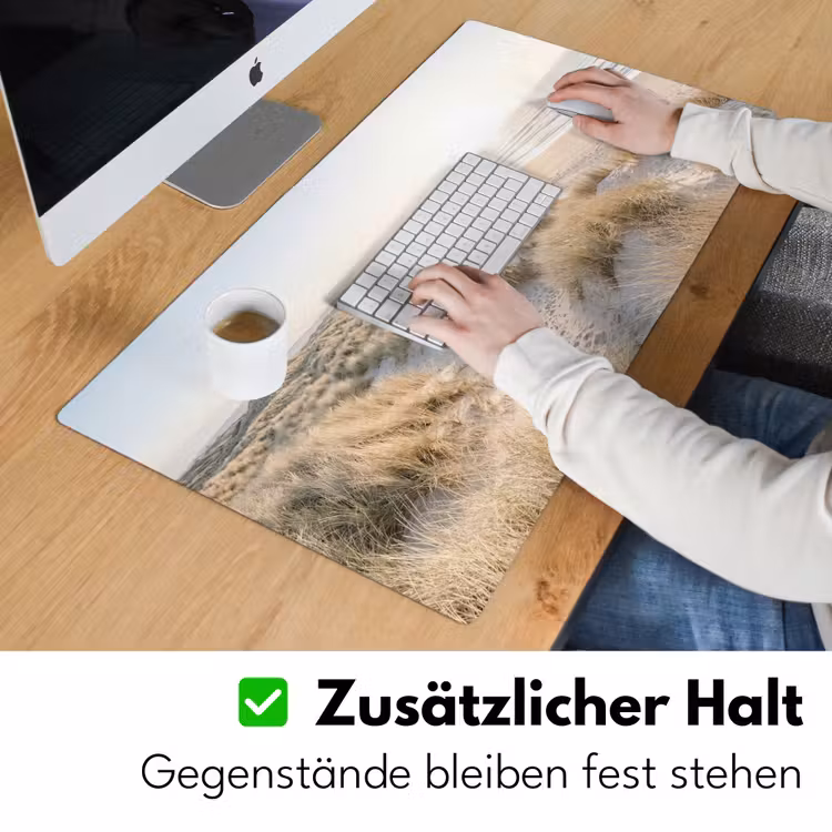 Duinen - Strand - Beige Muismat XXL klein -ysfeer3_duits