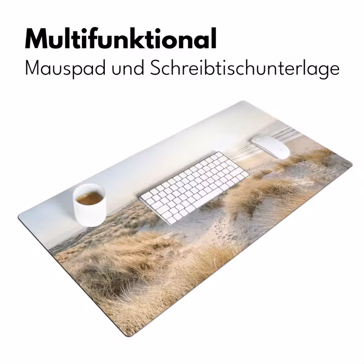 Duinen - Strand - Beige Muismat XXL klein -ysfeer4_duits