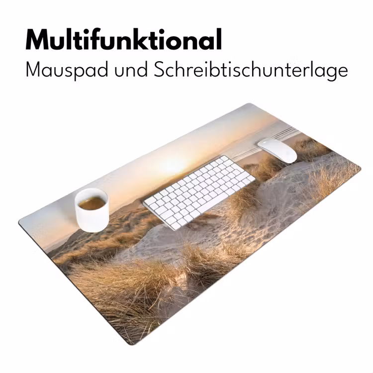 Duinen - Strand - Zee Muismat XXL klein -ysfeer4_duits