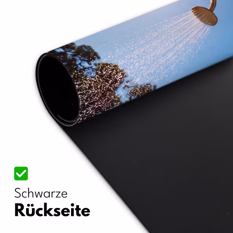 Schreibtischunterlage - Dusche – Wasser – Sommer – Blau - Douche - Water - Zomer - Blauw Muismat XXL klein