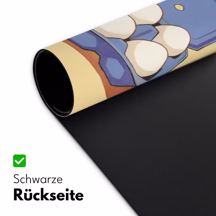 Eieren - Doos - Minimalistisch - Blauw Muismat XXL klein -ysfeer2_duits