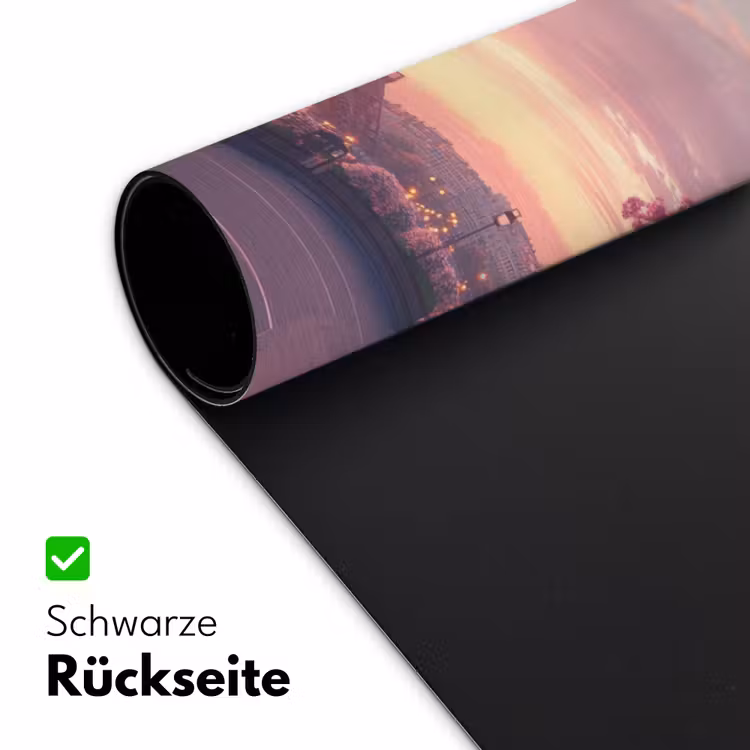 Eiffeltoren - Parijs - Roze Muismat XXL klein -ysfeer2_duits