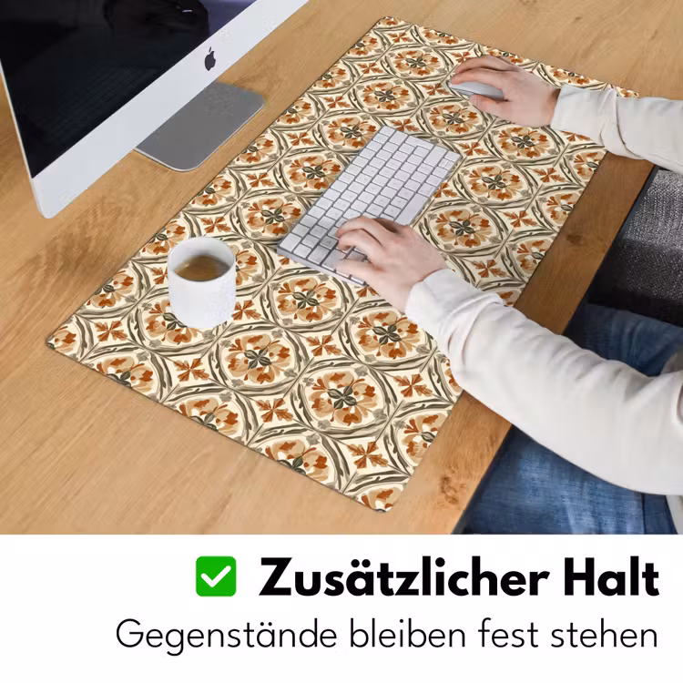 Elegant - Antiek - Kleurrijk Muismat XXL klein 681 -ysfeer3_duits
