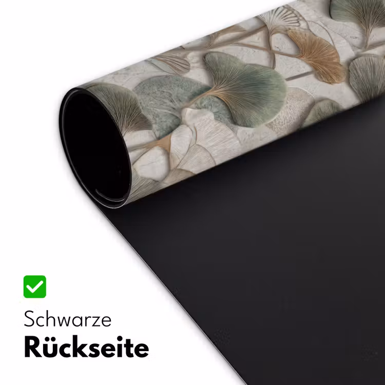 Elegant - Bladeren - Groen Muismat XXL klein 681 -ysfeer2_duits