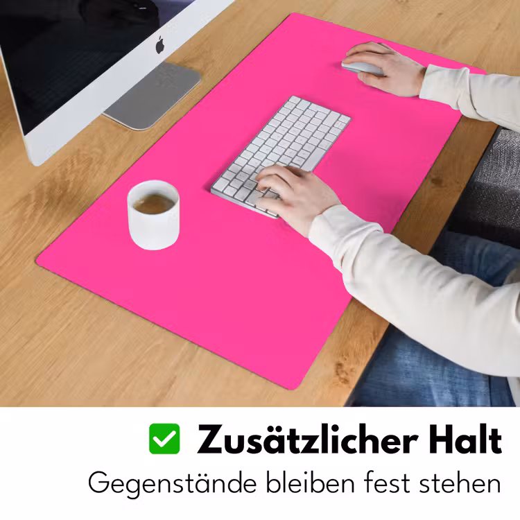 Electric - Magenta - Roze Muismat XXL klein 681 -ysfeer3_duits