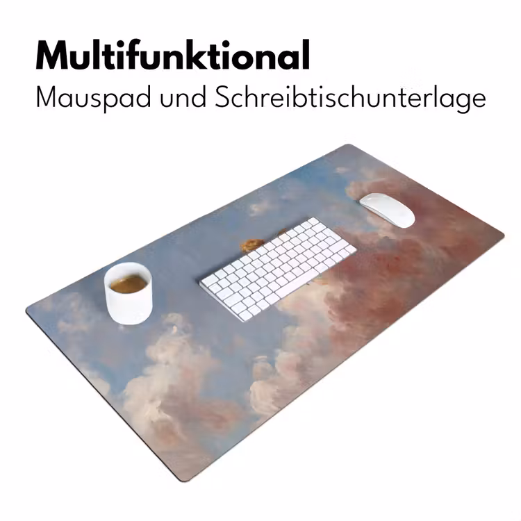 Engel - Pijl en boog - Mythologie - Klassiek Muismat XXL klein -ysfeer4_duits