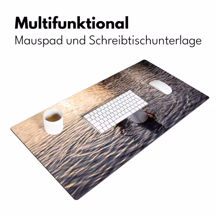 Eenden - Water - Natuur Muismat XXL klein -ysfeer4_duits