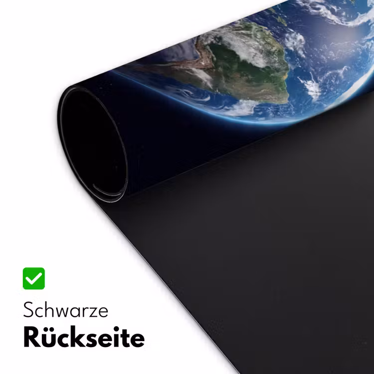 Schreibtischunterlage - Erde – Weltraum – Kosmos - Aarde - Ruimte - Kosmos Muismat XXL klein