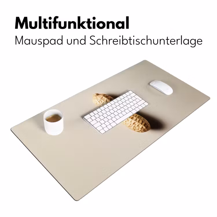 Pinda - Ruw - Beige Muismat XXL klein -ysfeer4_duits