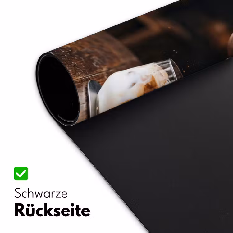 Espresso - Melk - Café Muismat XXL klein -ysfeer2_duits
