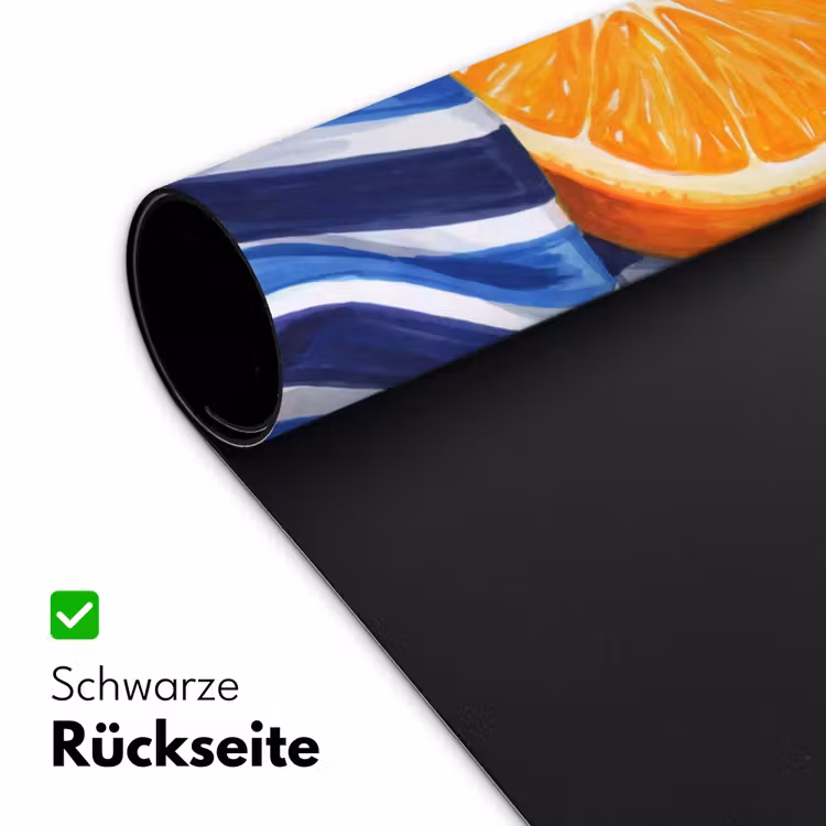 Schreibtischunterlage - Essen – Obst – Orange - Eten - Fruit - Oranje Muismat XXL klein
