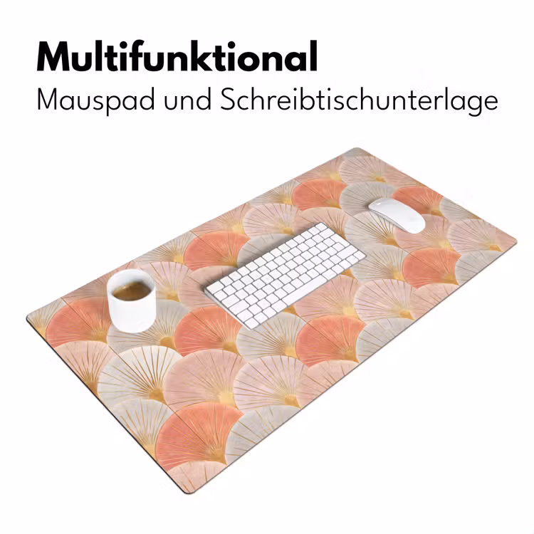 Waaiers - Goud - Roze Muismat XXL klein 681 -ysfeer4_duits