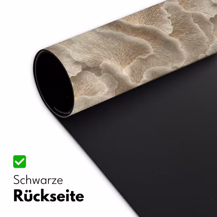 Waaierstructuren - Beige - Vezeltextuur Muismat XXL klein 681 -ysfeer2_duits