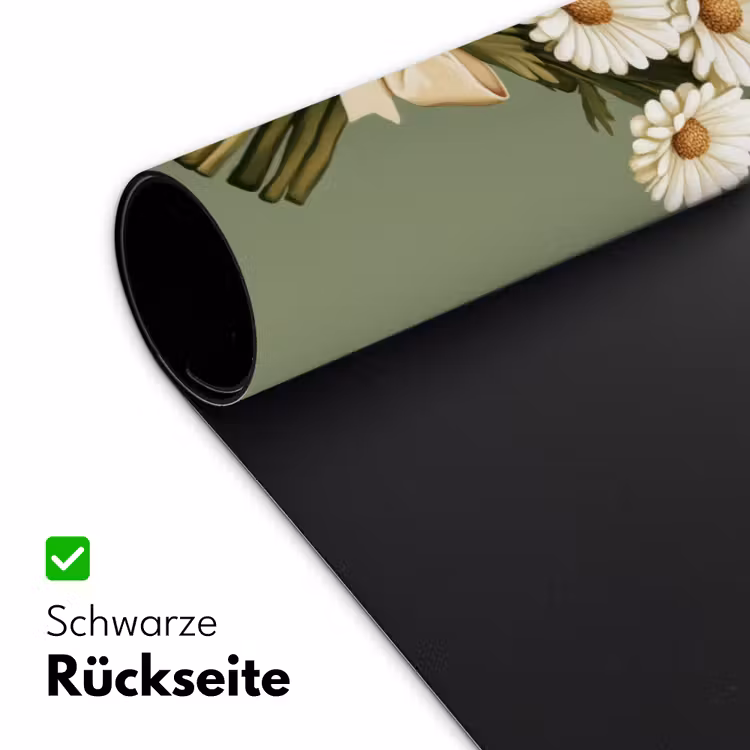 Lint - Boeket - Groen - Quote Muismat XXL klein -ysfeer2_duits