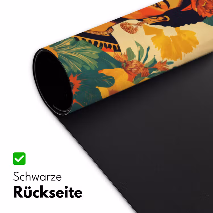 Vrouwelijk - Bloemen - Sieraden Muismat XXL klein -ysfeer2_duits