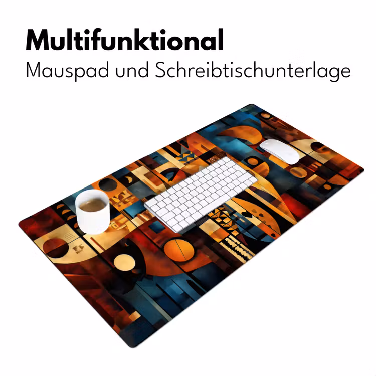 Figuren - Abstract - Symbolen Muismat XXL klein -ysfeer4_duits
