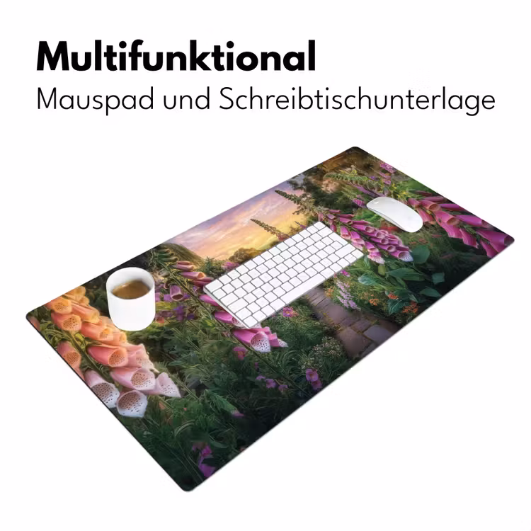 Vingerhoedskruid - Bloemen - Tuin Muismat XXL klein -ysfeer4_duits